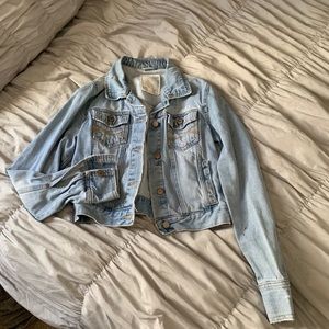 Aeropostale Distressed Denim Jacket
